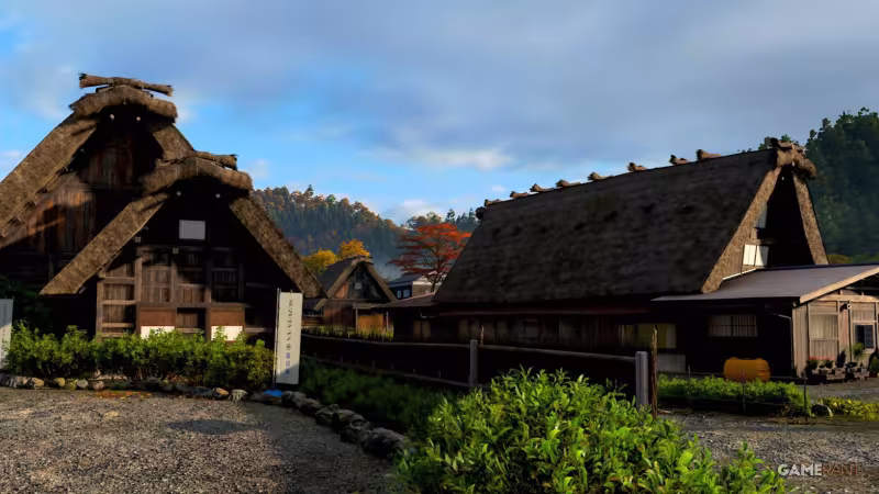 Forza Horizon 6: como fotografar um Lotus em Shirakawa-go