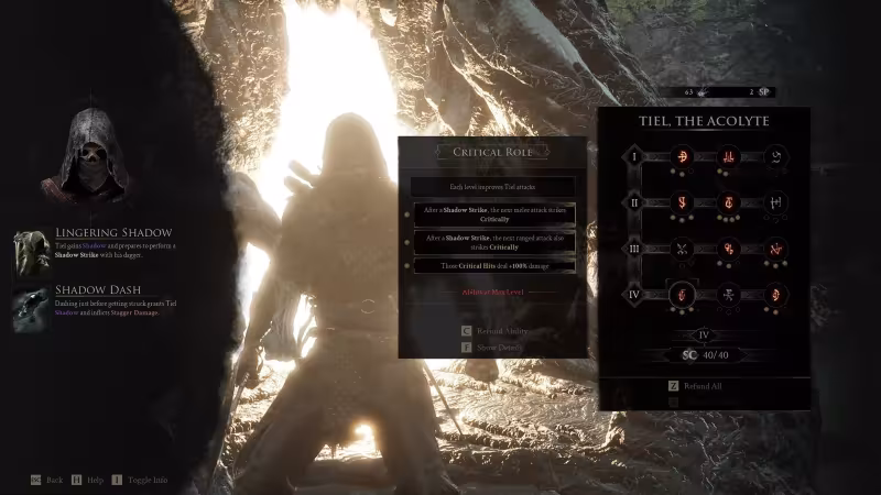 Mortal Shell 2: melhor build de Tiel para causar críticos