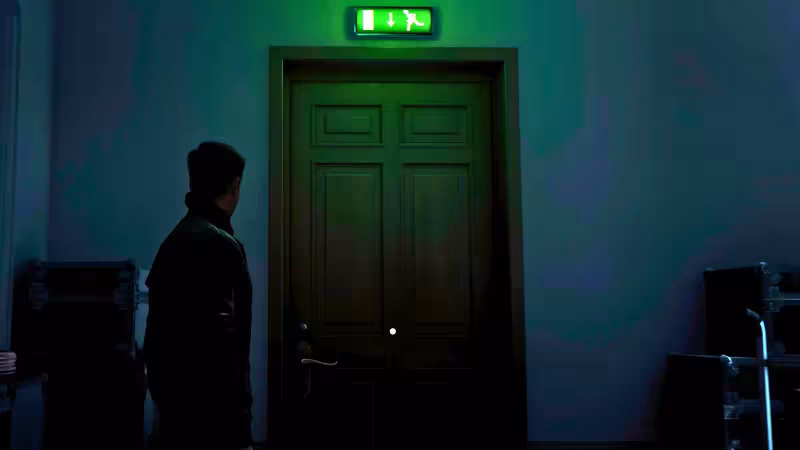 007 First Light: como usar a porta da Sala de Imprensa